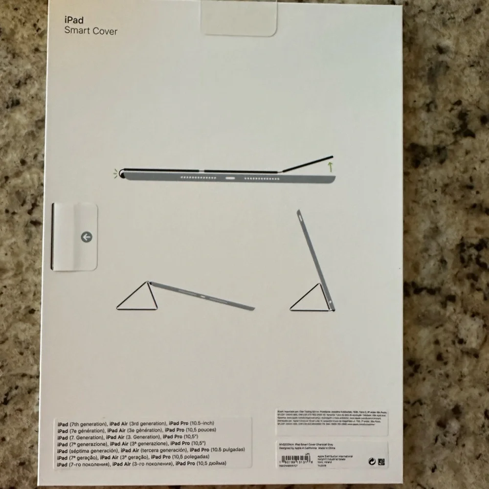 Apple iPad Smart Cover Charcoal Gray New in Package